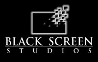 Black Screen Studio Logo