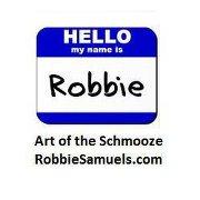 Robbie Art Schmooze Logo