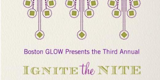 Boston Glow 3rd Annual Ignite the Nite Logo